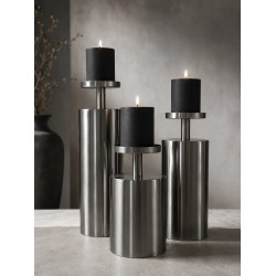 Kayoom kandelaar Helio set-3 Matt Black Nickel 